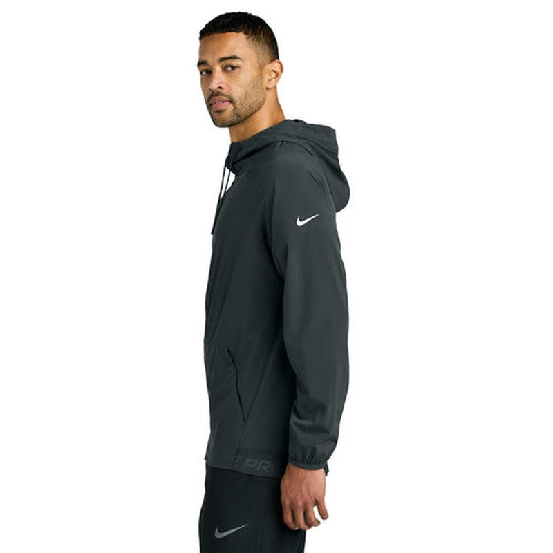 LINCOLN TECH - Nike Pro Hooded Jacket - Anthracite