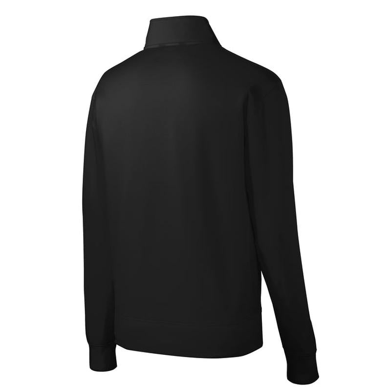 LINCOLN TECH Sport-Tek® Sport-Wick® Fleece Full-Zip Jacket - Black