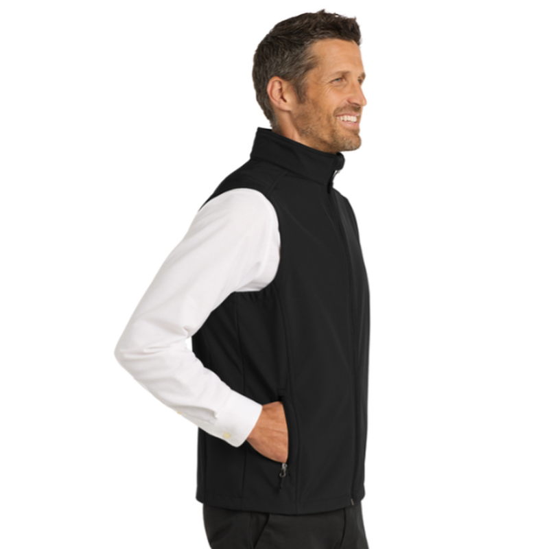 LINCOLN TECH Port Authority® Core Soft Shell Vest - Black
