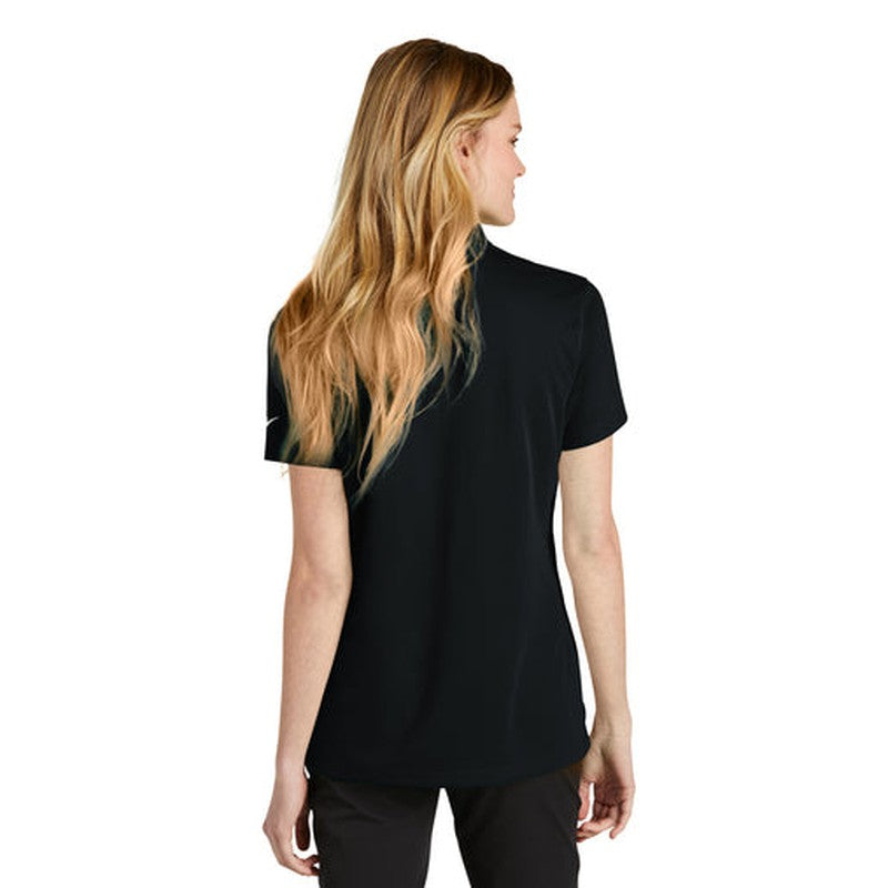 LINCOLN TECH - Nike Ladies Dri-FIT Micro Pique 2.0 Polo - Black