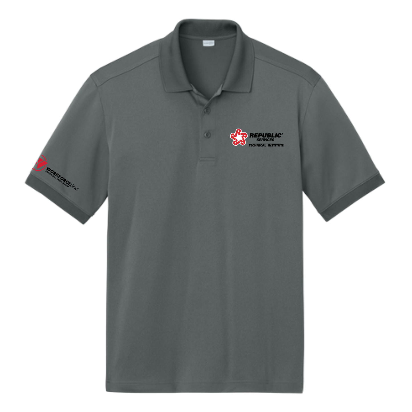 REPUBLIC SERVICES WORKFORCE CornerStone® Workwear Pro Polo - Metal Grey