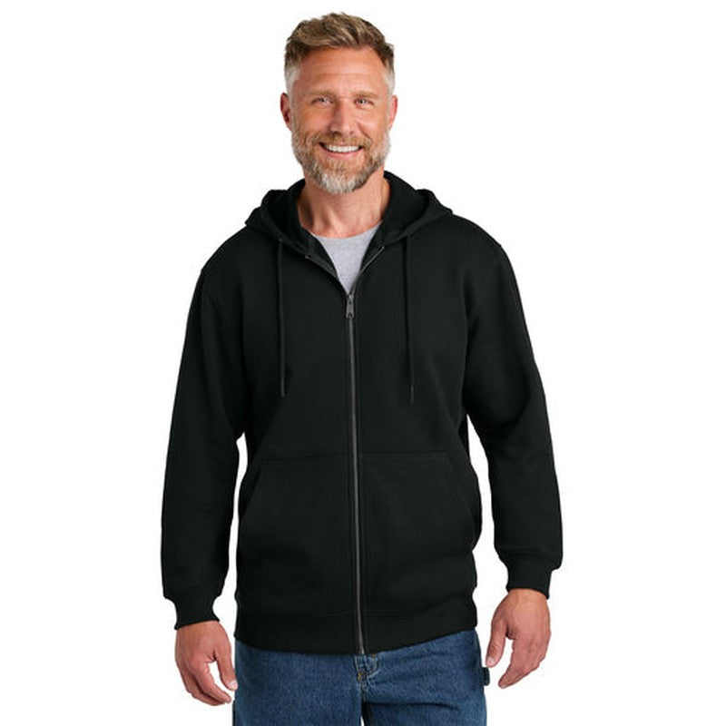 LINCOLN TECH - CornerStone® Tough Fleece Full-Zip Hoodie - Black