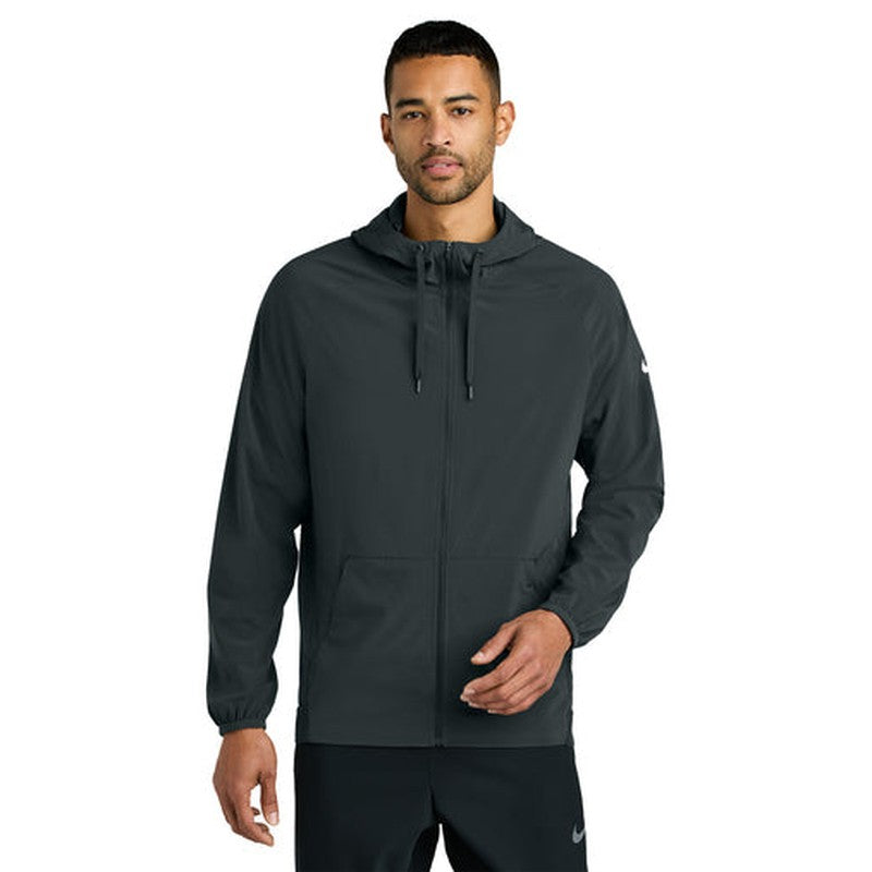 LINCOLN TECH - Nike Pro Hooded Jacket - Anthracite