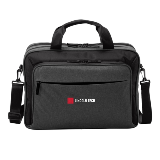 LINCOLN TECH Port Authority® Exec Briefcase - Graphite/Black
