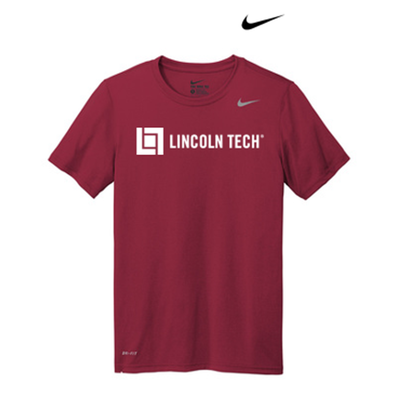 LINCOLN TECH - Nike Legend Tee - Team Maroon