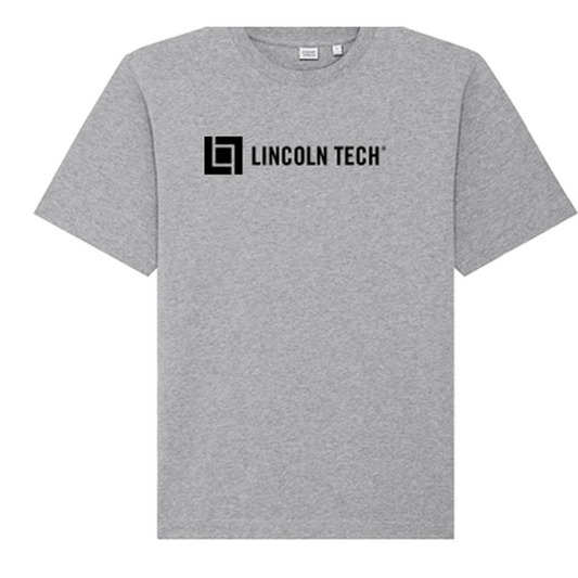 LINCOLN TECH Stanley/Stella Unisex Freestyler Heavyweight Tee - Heather Grey