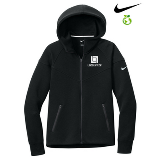 LINCOLN TECH - Nike Women’s Tech Fleece Full-Zip Hoodie - Black