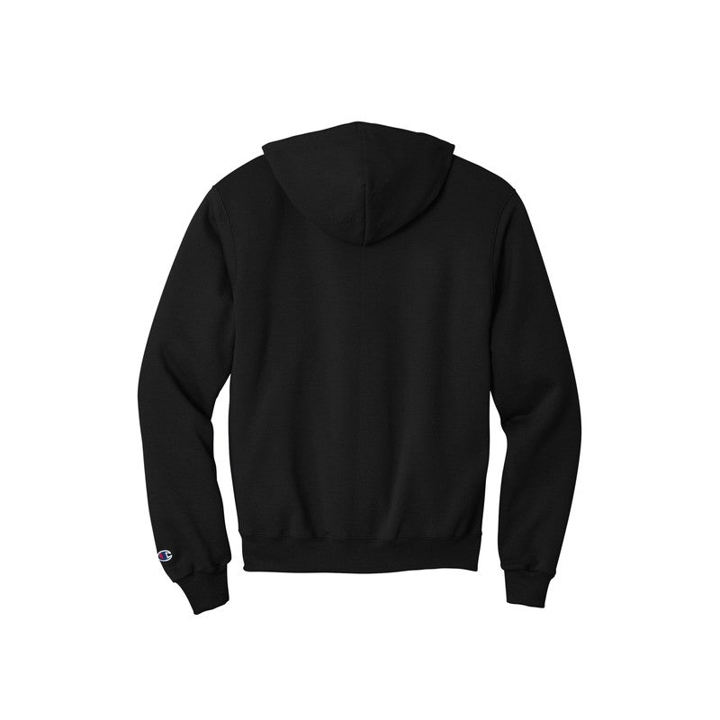 LINCOLN TECH MEN'S Champion® Eco Fleece Pullover Hoodie - Black
